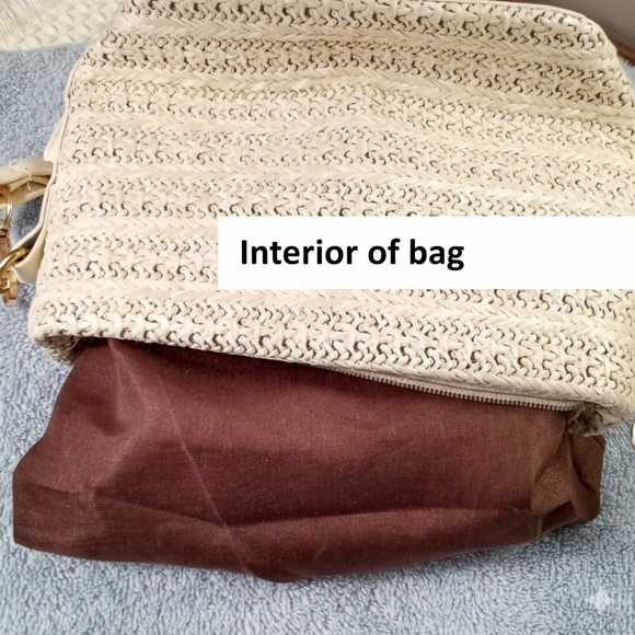 Boho Woven Straw Crossbody Bags, Lot Of TWO, NWOT - Picture 9 of 9
